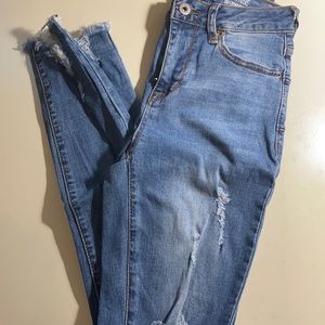 S.O.N.G skinny ripped jeans for teen girls